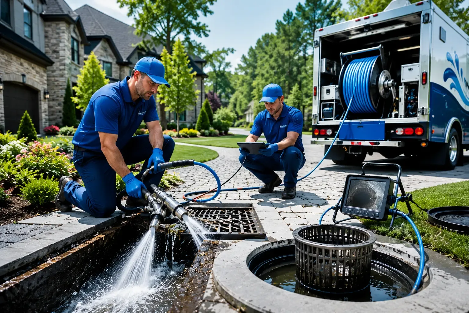 Local outdoor drain cleaning professionals in Melrose, IA